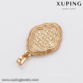 33131 xuping 18k plaqué or mode cuivre pendentif pour les femmes